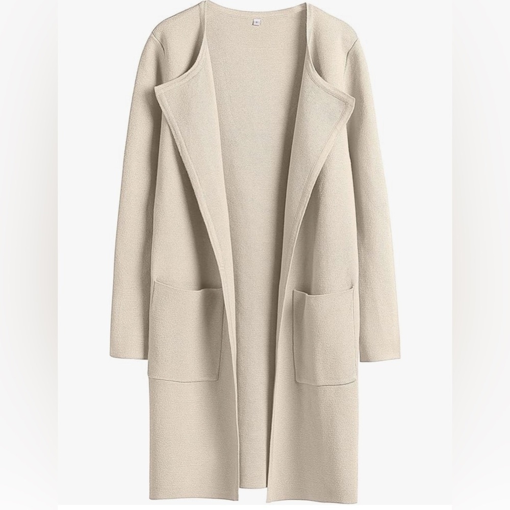 Elegant Cream Women's Cardigan
